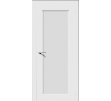 Дверь Верда Квадро 6 эмаль Стекло Сатинато Белый