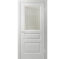 Дверь Верда Роял 3 остекленная Винил Стекло фотопечать Белый