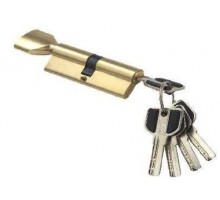 Цилиндр CW-80 MSM (перф.ключ-фиксатор) Золото