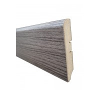 Плинтус напольный экошпон тон Грей