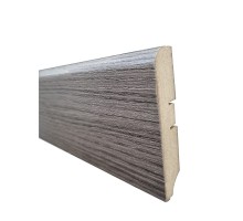 Плинтус напольный экошпон тон Грей