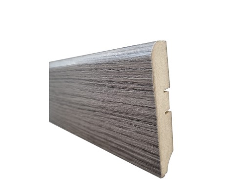 Плинтус напольный экошпон тон Грей