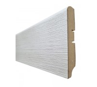 Плинтус напольный экошпон тон Белая лиственница