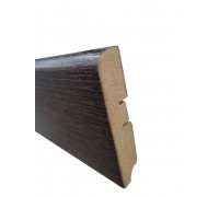 Плинтус напольный экошпон тон Венге