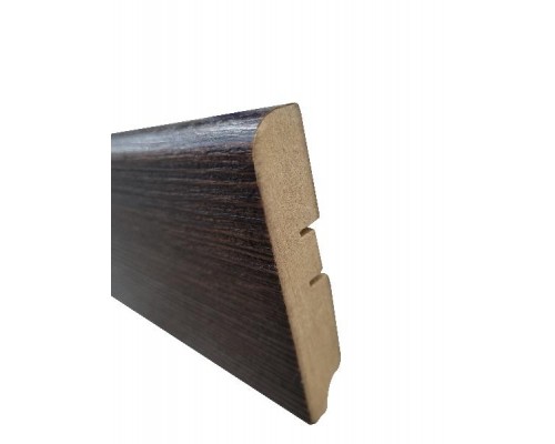 Плинтус напольный экошпон тон Венге