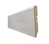 Плинтус напольный экошпон тон Кремовая лиственница