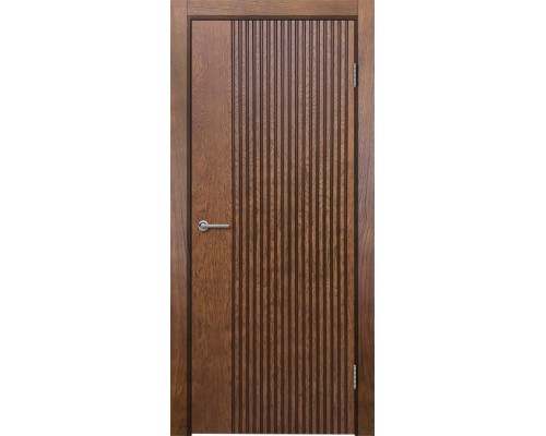 Дверь Верда Сити 3 Орех 2 шпон Орех 2