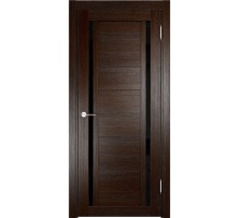 Дверь Верда Берлин 06 ДО (Лакобель) экошпон Стекло Лакобель Дуб темный