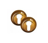 Накладка Palidore на круглом основании под цилиндр CL Полированный кофе