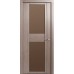 Дверь Верда H-II шпон Стекло бронза Дуб грейвуд