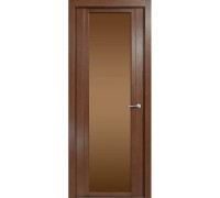 Дверь Верда H-IV шпон Стекло бронза Дуб палисандр