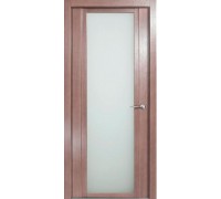 Дверь Верда H-IV шпон Стекло белое Дуб грейвуд