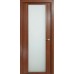 Дверь Верда H-IV шпон Стекло белое Дуб палисандр
