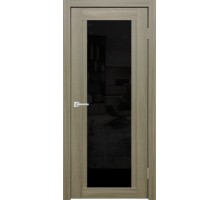 Дверь Верда К-11 экошпон Остекление Лакобель черное Тон Неаполь