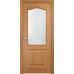Дверь Верда Классика ламинированное Остекление Сатинато Миланский орех