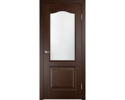 Дверь Верда Классика ламинированное Остекление Сатинато Венге