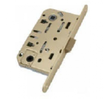 Замок Vаntage бесшумный под цилиндр P85 Матовая латунь