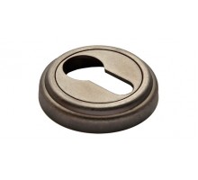 Накладка Morelli на круглом основании под цилиндр MH-KH CLASSIC Старое матовое серебро
