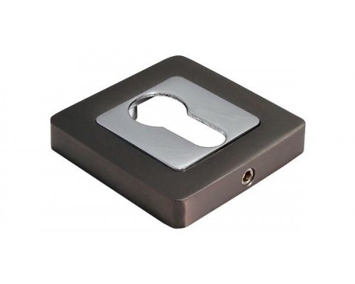 Накладка Morelli на квадратном основании под цилиндр MH-KH-S55 Графит/Хром