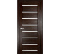 Дверь Верда Мюнхен 05 ДО экошпон Остекление Сатинато Дуб темный