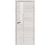 Дверь Верда Новелла 1 Беленый дуб,стекло белое экошпон Стекло Лакобель белое Беленый дуб