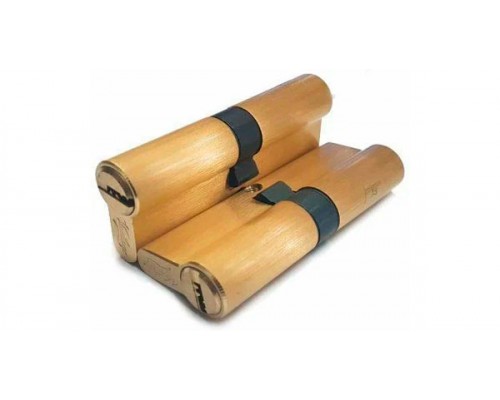 Механизм цилиндровый Vantage (перфо) P60 (30х30) Матовое золото