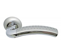Ручка Morelli MH-02P Белый никель / полированный хром
