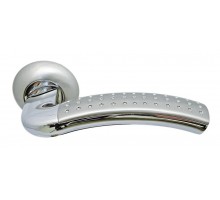 Ручка Morelli MH-02P Белый никель / полированный хром
