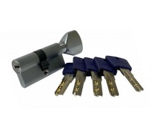 Механизм цилиндровый ключ-вертушка Vantage PC60 Матовый хром