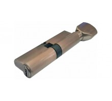 Механизм цилиндровый ключ-вертушка Vantage PC80 Матовый никель