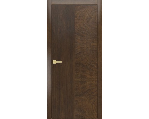 Дверь Верда Plain 1 шпон Дуб виски
