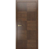 Дверь Верда Plain 5 шпон Американский орех