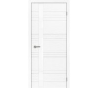 Дверь Верда Сити 1 стекло белое шпон Стекло Лакобель белое РАЛ 9010