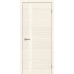 Дверь Верда Сити 1 стекло кремовое шпон Стекло Лакобель крем РАЛ 9001