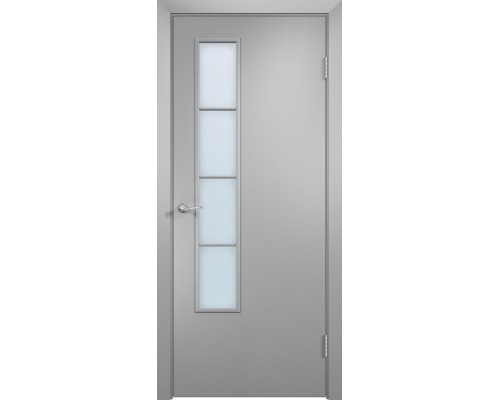 Дверь Верда усиленная покрытие ламинированная финиш-пленка 05 Строительные двери Серый