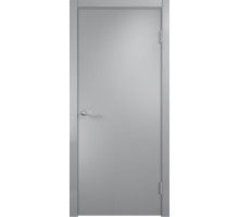 Дверь Верда Дверное полотно гладкое ДПГ ламинированное Серый