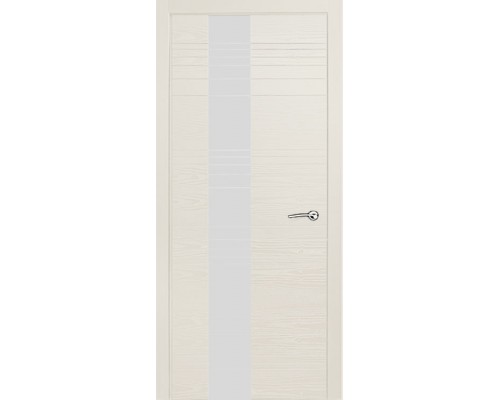 Дверь Верда V-I шпон Остекление Лакобель белое Бьянко
