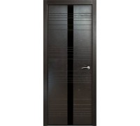 Дверь Верда V-III шпон Остекление Лакобель черное Неро
