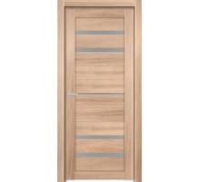 Дверь Верда Велюкс 3 Трюфель экошпон Стекло Сатинато Трюфель