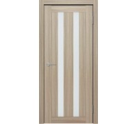 Дверь Верда X-10 экошпон Остекление Сатинат белое тон Белая лиственница