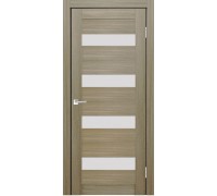 Дверь Верда X-7 экошпон Остекление Сатинат белое Тон Неаполь