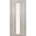 Дверь Верда Y-2 экошпон Остекление Сатинат белое тон Белая лиственница