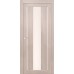Дверь Верда Y-2 экошпон Остекление Сатинат белое тон Кремовая лиственница