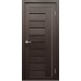 Дверь Верда Y-4 экошпон Остекление Лакобель черное тон Грей