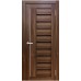 Дверь Верда Y-4 экошпон Остекление Лакобель черное Орех
