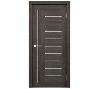 Дверь Верда Y-5 экошпон Остекление Гранит прозрачный тон Грей