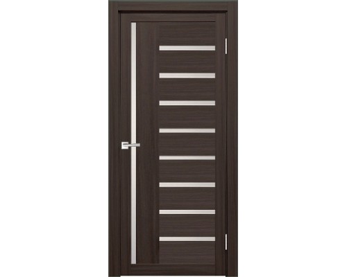 Дверь Верда Y-5 экошпон Остекление Сатинат белое тон Грей