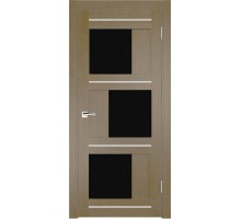 Дверь Верда Z-2 экошпон Остекление Лакобель черное Тон Неаполь