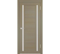 Дверь Верда Z-3 экошпон Остекление Сатинат белое Тон Неаполь
