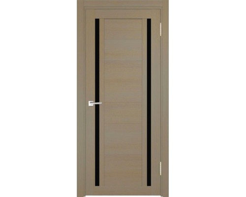 Дверь Верда Z-3 экошпон Остекление Лакобель черное Тон Неаполь